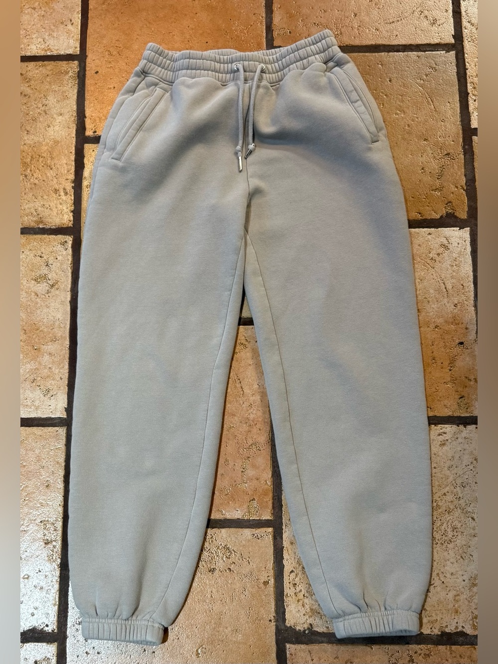 Abercrombie and Fitch size Small Cozy Drawstring Jogger sweatpants - Light khaki